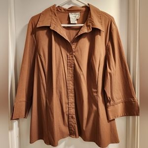 Womens Fred David 2X Blouse
